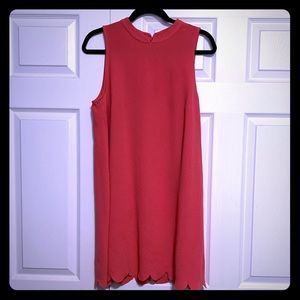 Coral summer dress. Perfect for the day or night.